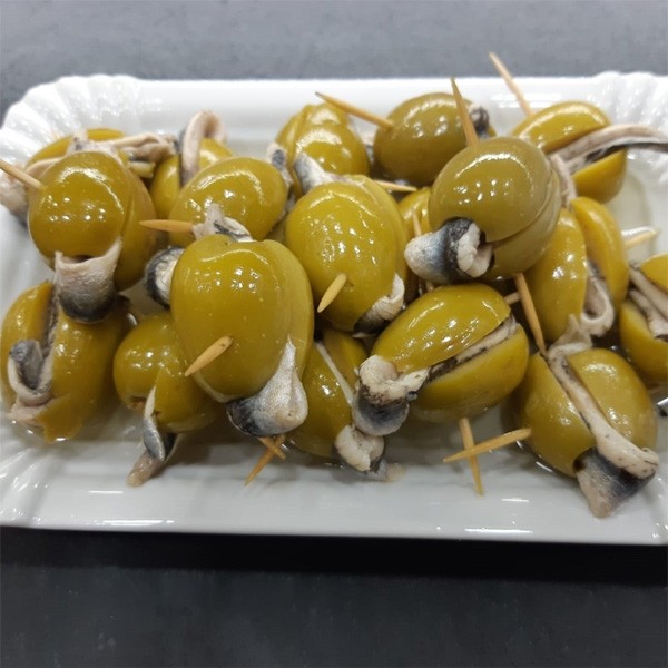 Aceituna Rellena Boquerón Catábrico