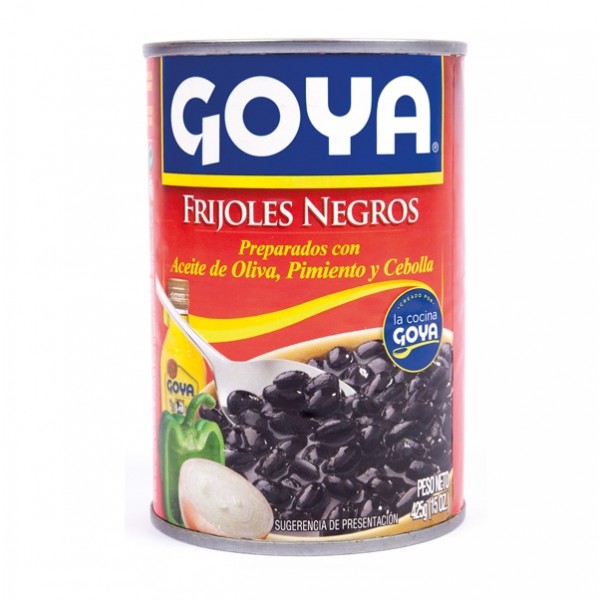 Frijoles Negros naturales goya - Productos mexicanos valencia