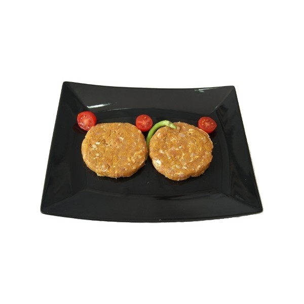 Hamburguesa de Pollo Ecológico con Cúrcuma