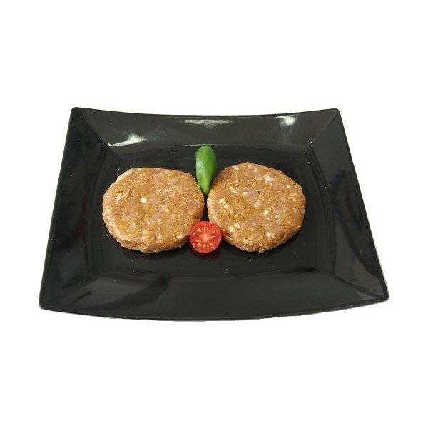 Hamburguesa de Pollo Ecológico al Curry