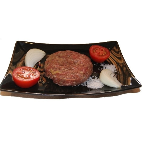 Hamburguesa de Ternera Ecológica con Cebolla Caramelizada