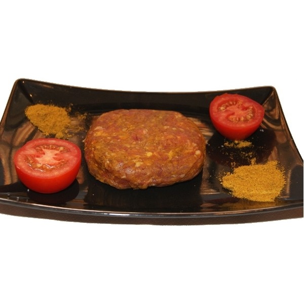 Hamburguesa de Ternera Ecológica con Curry