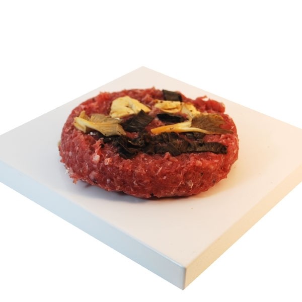 Hamburguesa de Ternera Ecológica con Setas Shiitake