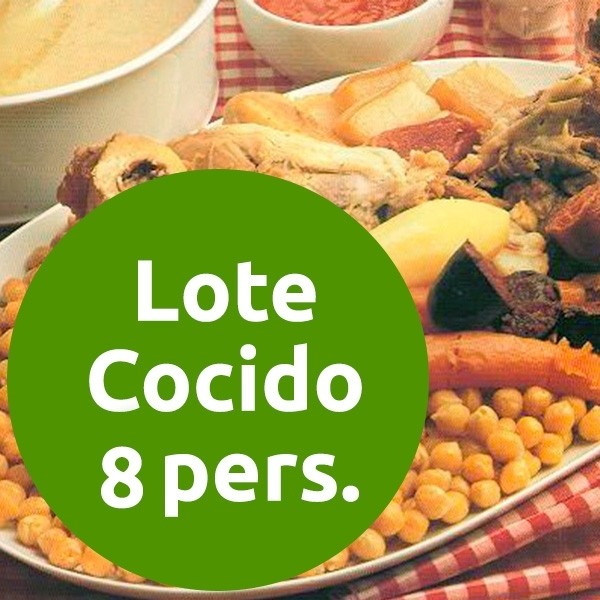 Lote de carne ecológica para Cocido (8 personas)