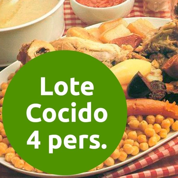 Lote de carne ecológica para Cocido (4 personas)