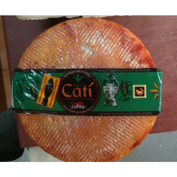 Queso de cabra bajo en sal 