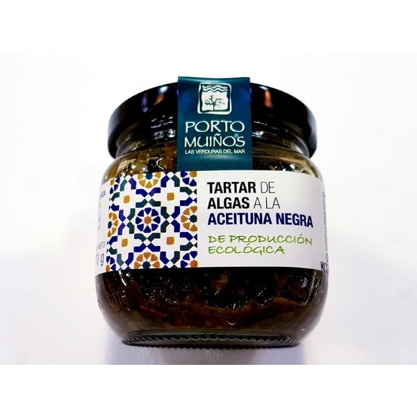 Tartar de Algas a la Aceituna negra