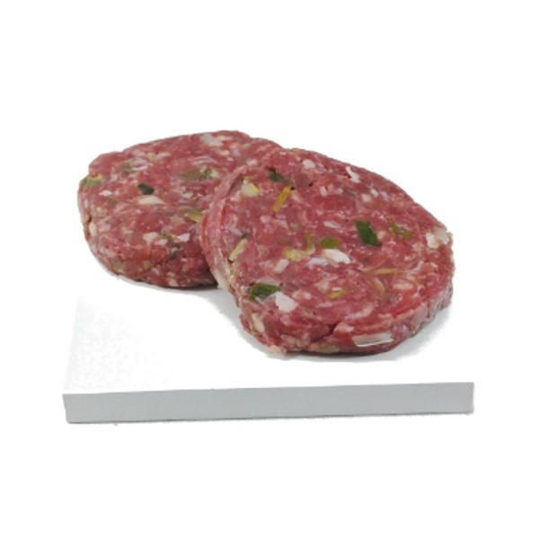 Hamburguesa de Ternera Ecológica con Verduras