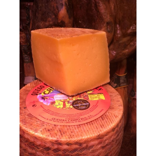 Queso Manchego Campo Rus Con Azafrán