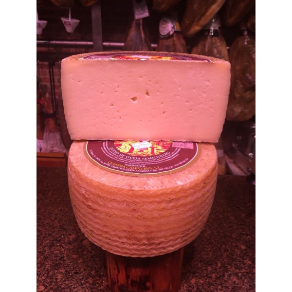 Queso Manchego Campo Rus Semi 3 Meses