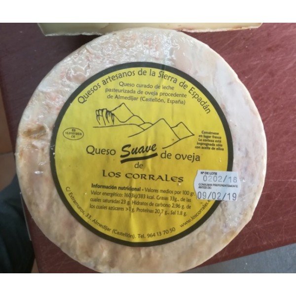 Queso Suave de Oveja