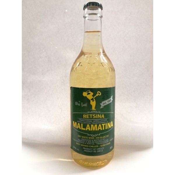 Vino Blanco Griego Retsina